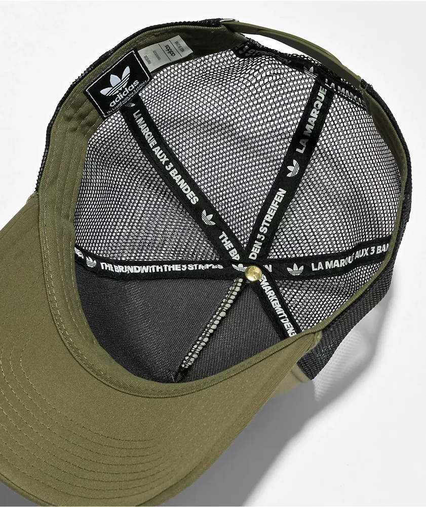 adidas Dispatch Olive Trucker Hat