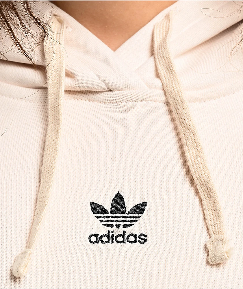 adidas Essentials Oversized Crème Hoodie