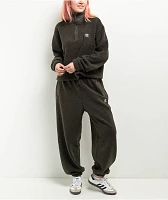 adidas Essentials Teddy Fleece Olive Sweatpants Pants