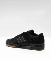 adidas Forum '84 ADV Black, Grey & Gum Skate Shoes 
