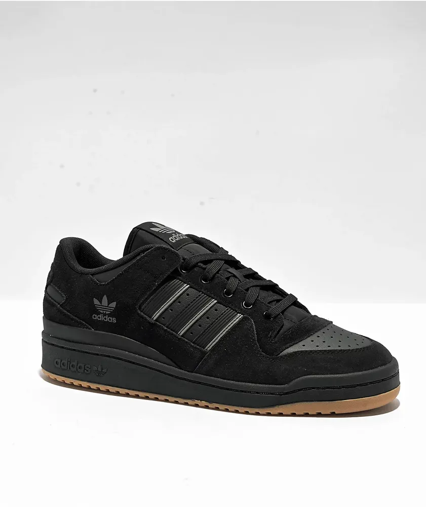 adidas Forum '84 ADV Black, Grey & Gum Skate Shoes 