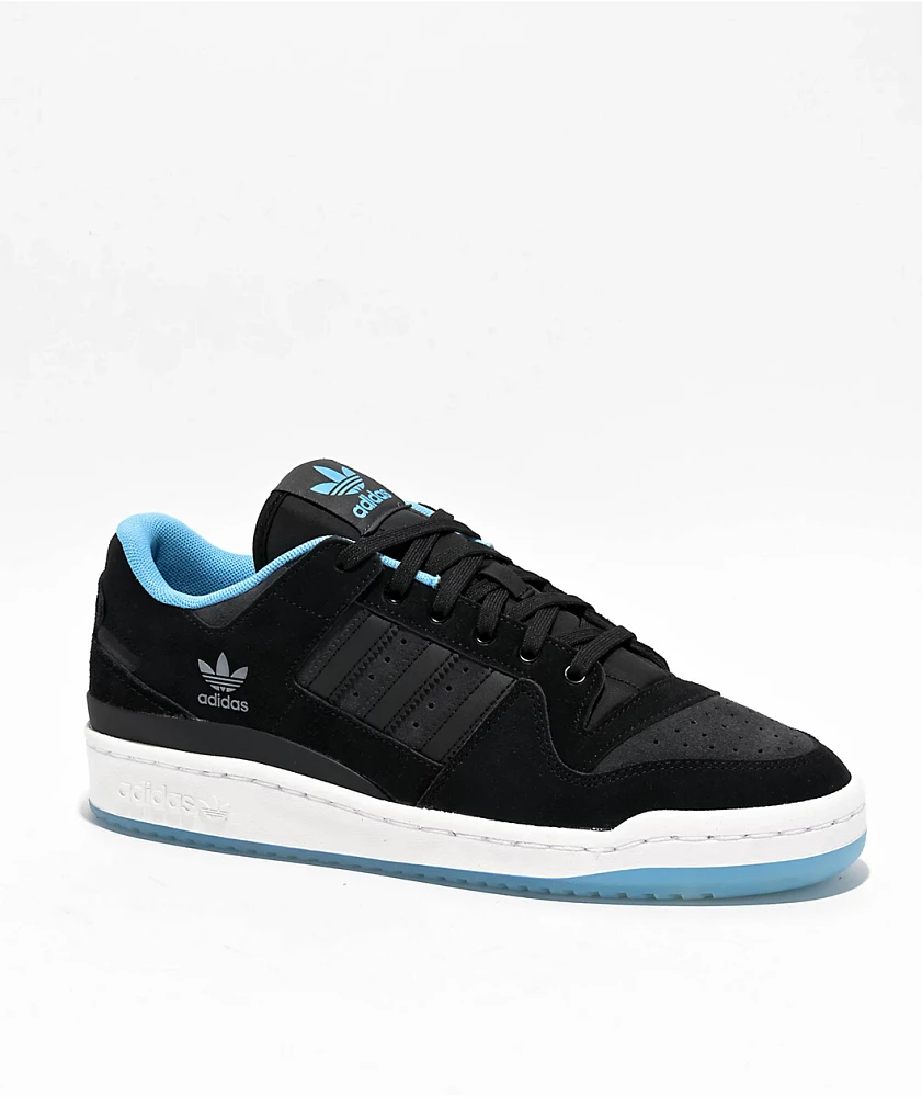 adidas Forum 84 Low ADV Black & Blue Skate Shoes