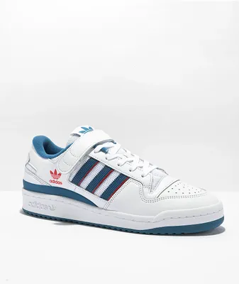 adidas Forum 84 Low ADV White, Blue & Red Shoes