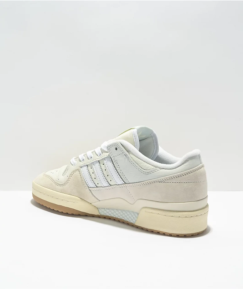 adidas Forum 84 Low ADV White & Cream Skate Shoes