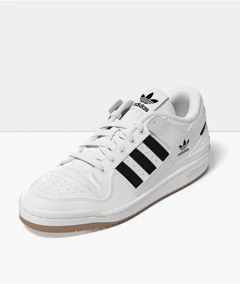 adidas Forum 84 Low White, Black & Gum Shoes