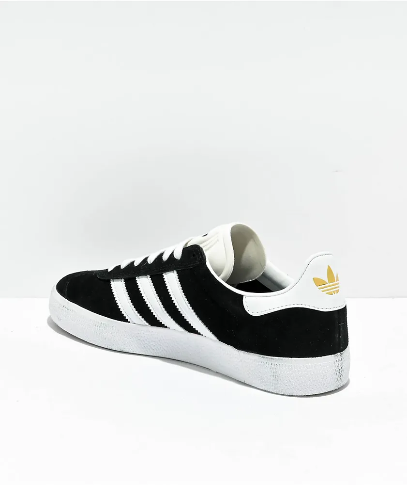 adidas Gazelle ADV Black & White Shoes