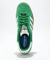 adidas Gazelle ADV Green, White & Gum Shoes