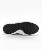 adidas Grand Court White & Black Platform Shoes