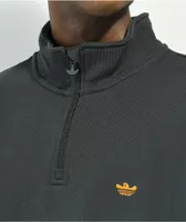 adidas Heavy Shmoofoil Grey Quarter Zip Sweatshirt