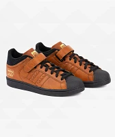 adidas Heitor Pro Shell ADV Brown & Core Black Skate Shoes