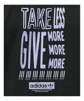 adidas Nora Message Black T-Shirt