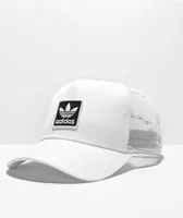 adidas Original Dart Trefoil Patch White Snapback Hat