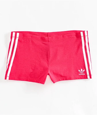 adidas Originals 3 Stripe Pink Lounge Shorts