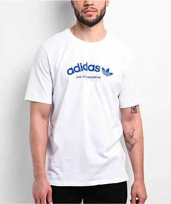 adidas Originals 4.0 Arched Logo White T-Shirt