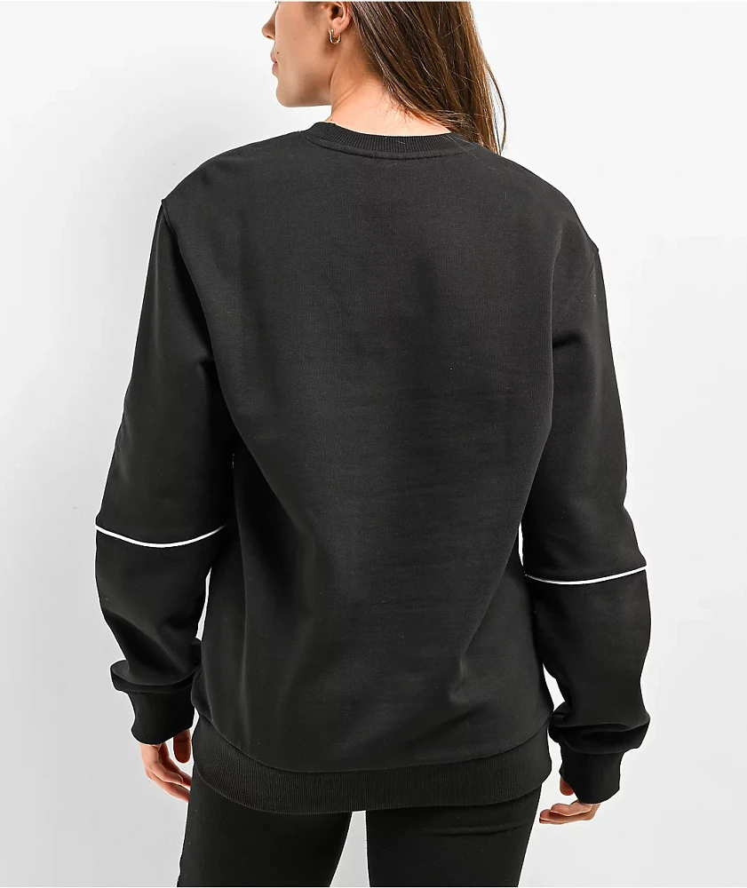 adidas Originals 4.0 Stretch Deluxe Black Crewneck Sweatshirt