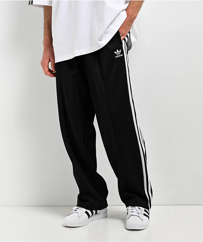 adidas Originals Adicolor Baggy Fit Firebird Black Track Pants