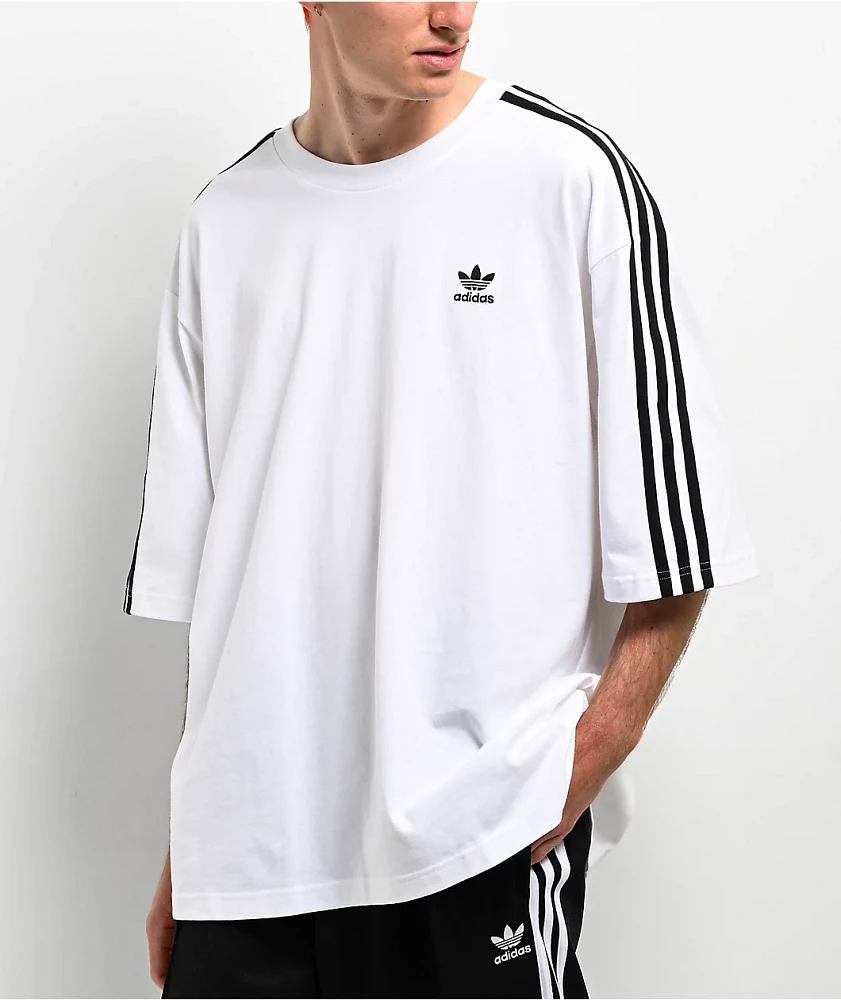 adidas Originals Adicolor Oversized White T-Shirt