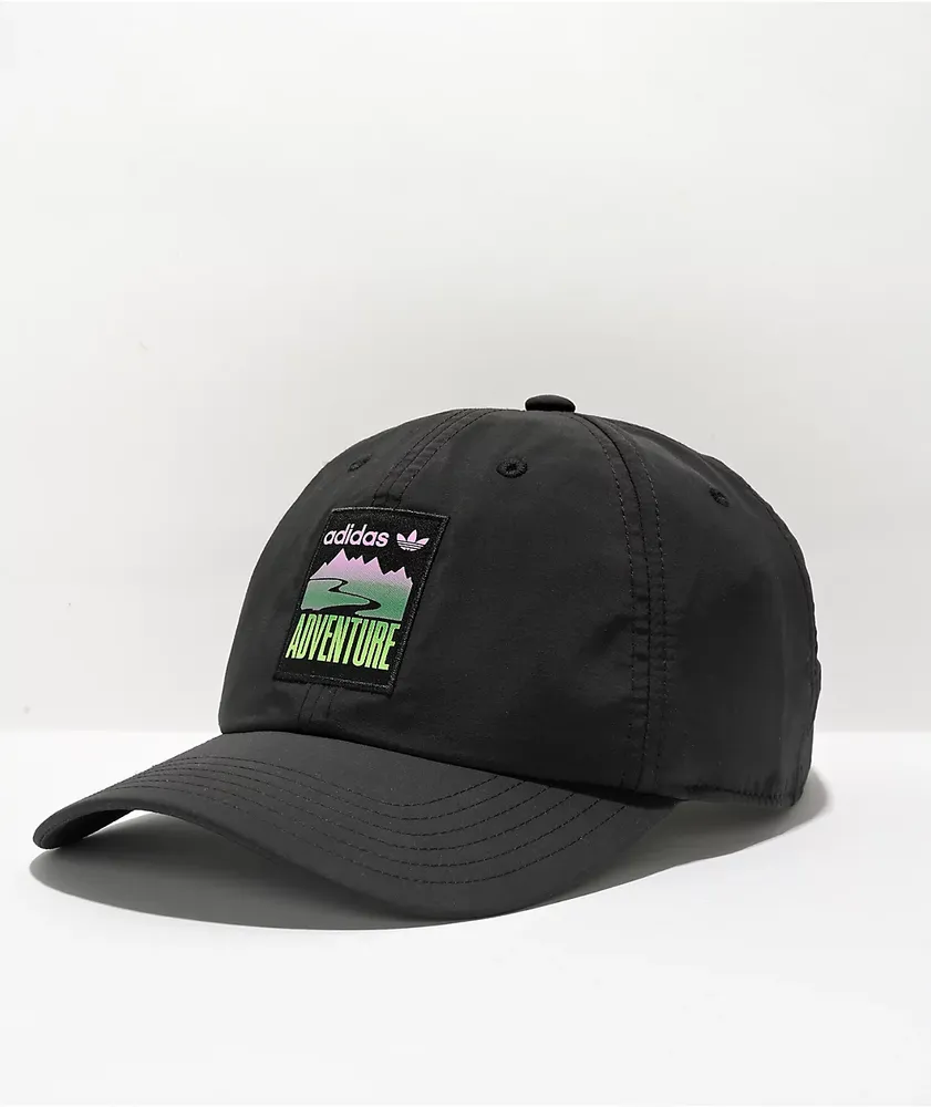 adidas Originals Adventure Mountain Black Strapback Hat