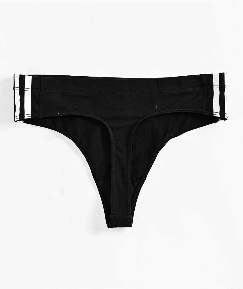 adidas Originals Black Thong Underwear