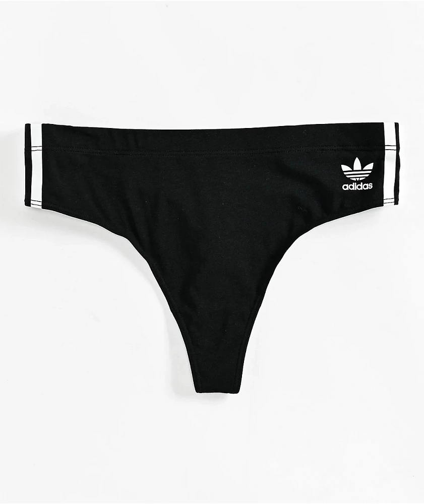 adidas Originals Black Thong Underwear