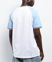adidas Originals Cali White & Clear Sky T-Shirt