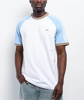 adidas Originals Cali White & Clear Sky T-Shirt