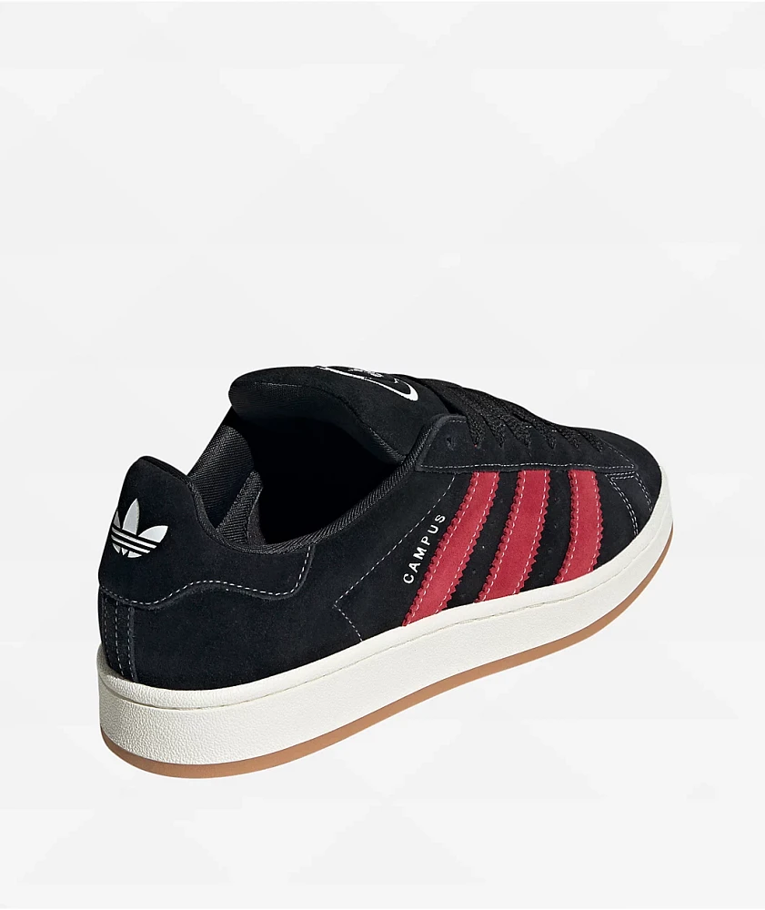 adidas Originals Campus 00s Black & Red Skate Shoes