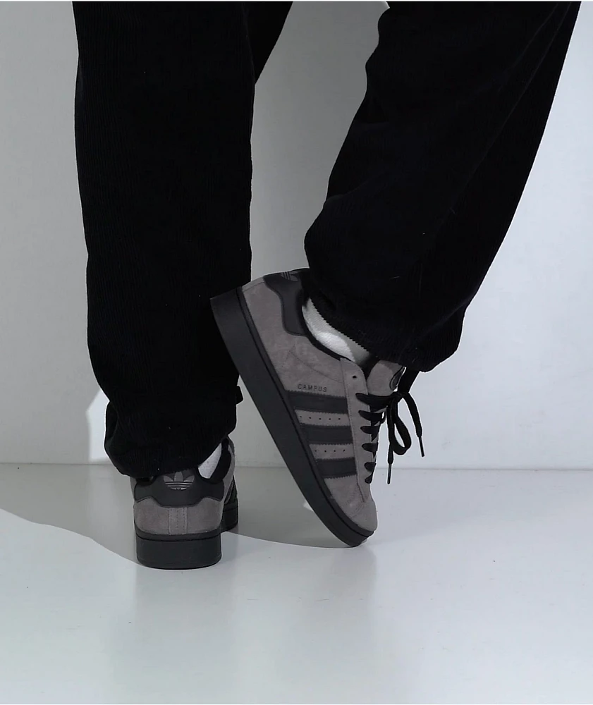 adidas Originals Campus 00s Charcoal & Core Black Skate Shoes