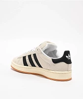 adidas Originals Campus 00s Crystal White & Core Black Skate Shoes