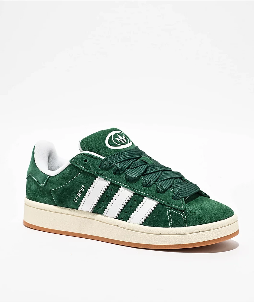 adidas Originals Campus 00s Dark Green & Cloud White Shoes