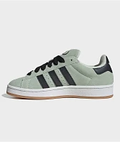 adidas Originals Campus 00s Linen Green, Core Black & Cloud White Skate Shoes
