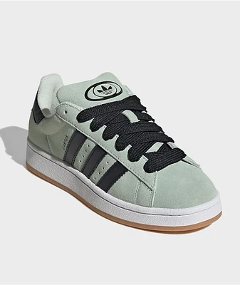 adidas Originals Campus 00s Linen Green, Core Black & Cloud White Skate Shoes