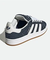 adidas Originals Campus 00s Night Indigo & Crystal White Skate Shoes