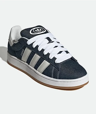 adidas Originals Campus 00s Night Indigo & Crystal White Skate Shoes