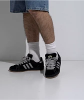 adidas Originals Campus 90's Core Black, Grey Two & Gold Metallic Skate Shoes