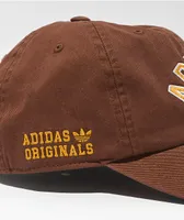 adidas Originals Relaxed New Prep Preloved Brown Strapback Hat