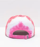 adidas Originals Relaxed Pink Tie Dye Strapback Hat