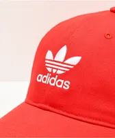 adidas Originals Relaxed Red Strapback Hat