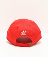 adidas Originals Relaxed Red Strapback Hat