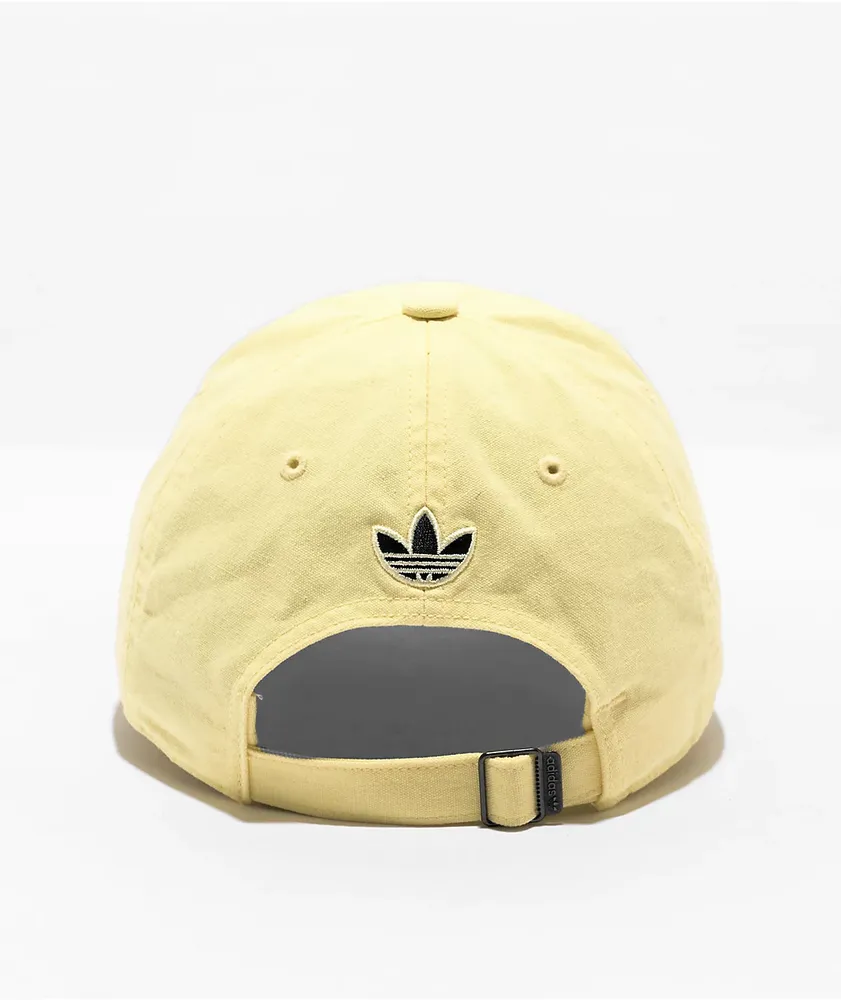 adidas Originals Script Yellow Strapback Hat