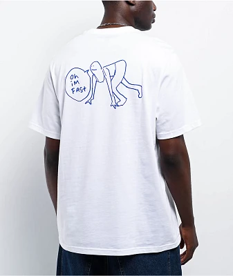 adidas Originals Shmoofoil I'm Fast White T-Shirt
