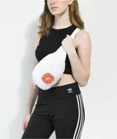 adidas Originals Sport 2.0 White & Orange Fanny Pack