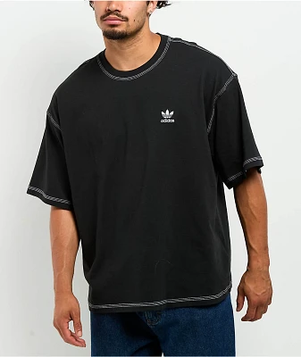 adidas Originals Trefoil Essentials Black T-Shirt