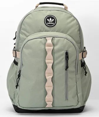 adidas Originals Trefoil Patch Green Backpack