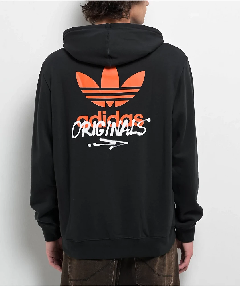 adidas Originals Trefoil Street Black Hoodie