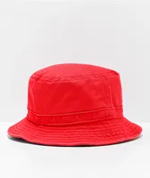 adidas Originals Washed Red Bucket Hat