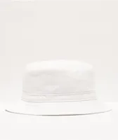 adidas Originals Washed White & Pink Bucket Hat