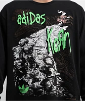 adidas Originals x Korn Black Long Sleeve T-Shirt