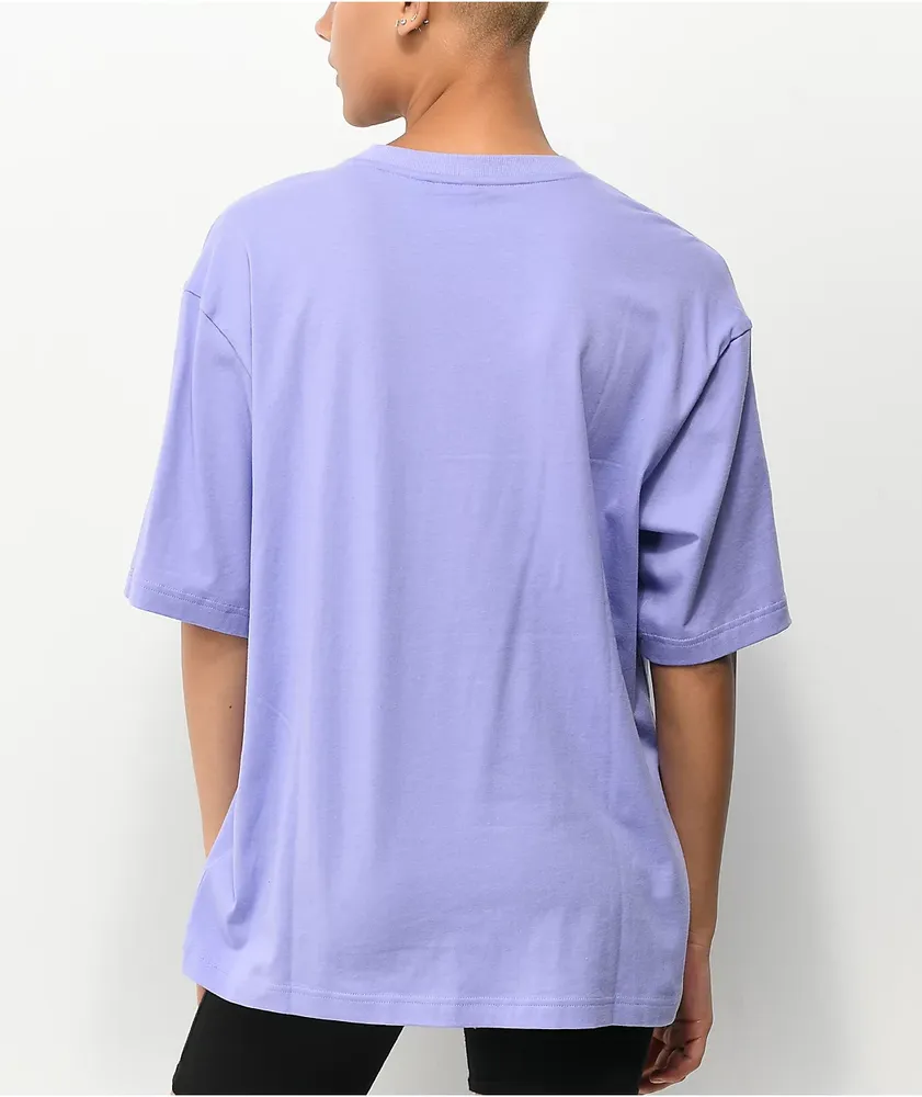 adidas Oversized Periwinkle T-Shirt