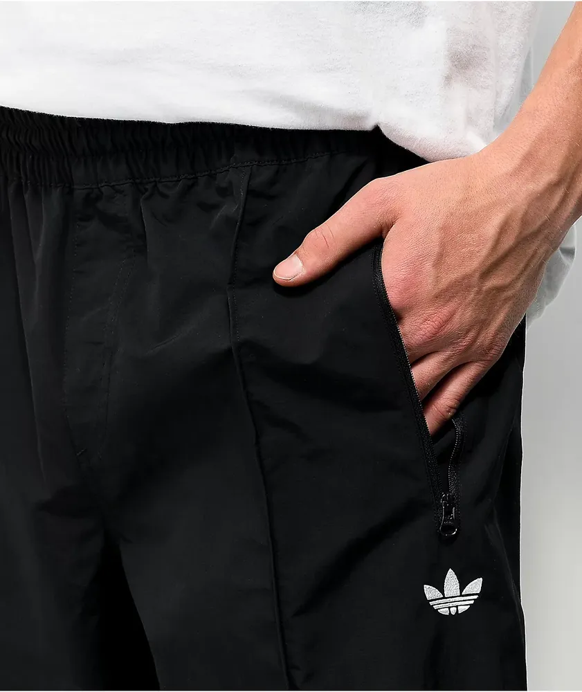 Adidas Pintuck Black Track Pants